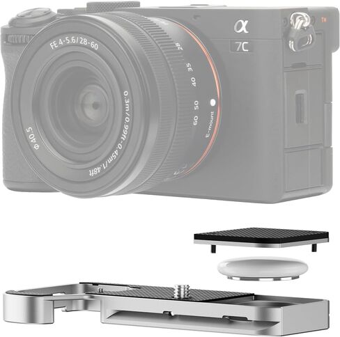 Metal AGR2 RX100VII Hand Grip Holder for Sony RX100 VII RX100M7 Handgrip | RX100 VII L Bracket Handle,Replaces Sony AGR2 Attachment Grip,No Blocking to HDMI Multi Microphone Jack & Battery Compartment in Kuwait