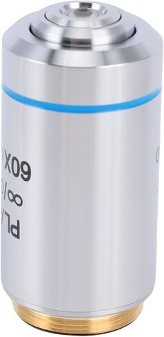Fabater 60X Plan Achromatic Objective Lens for Biological Microscopes, Advanced Optical System, 20.2mm RMS, Suitable for EducationalProfessional Use in Kuwait