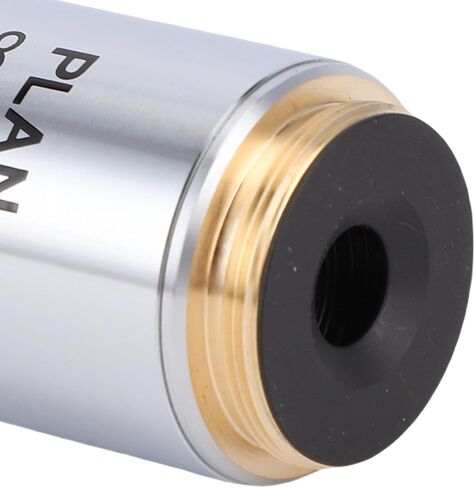 Fabater 60X Plan Achromatic Objective Lens for Biological Microscopes, Advanced Optical System, 20.2mm RMS, Suitable for EducationalProfessional Use in Kuwait