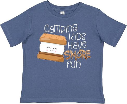 inktastic Camping Kids Have More Fun Toddler T-Shirt in Kuwait