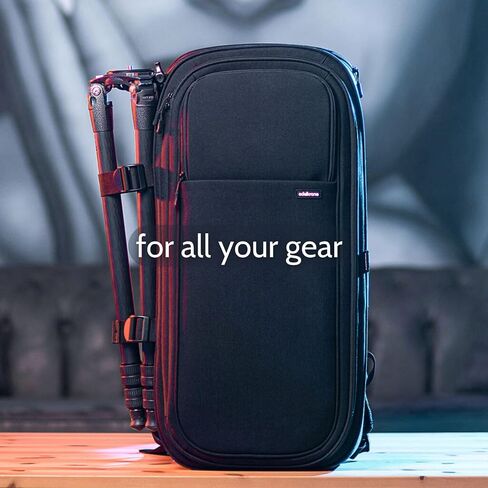 edelkrone Camera BackPACK For All Your Gear - 42L Storage Space Camera Bag Backpack With Customizable Dividers - Camera Bags For Photographers and Videographers - Large Camera Backpack Gift in Kuwait