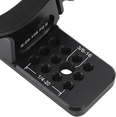 Diyeeni Lens Tripod Mount for DG DN Art F2.8 28-105mm Lens, Aluminum Replacement Foot Tripod Mount Collar with Builtin Arca Plate, 70mm Arrow Storage Case Base, 1/4 & 3/8in Screw Holes in Kuwait