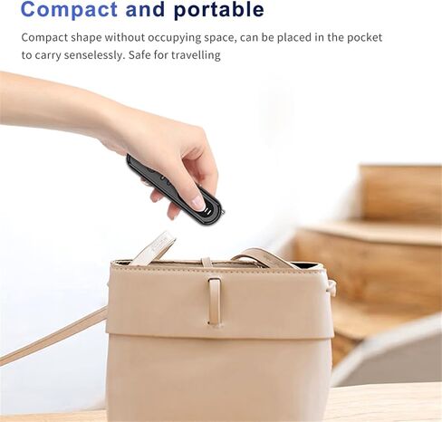 T01 Intelligent Portable Camera Detector Hotel Privacy Detection Tool Anti-Peeping Detector 6-Level Sensitivity Adjust Privacy Detection Tool in Kuwait