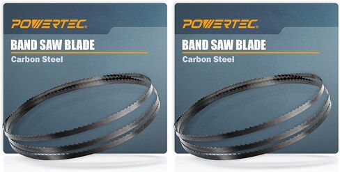 POWERTEC 59-1/2 Inch Bandsaw Blades, 1/8" x 14 TPI Band Saw Blades for WEN 3959, Sears Craftsman, Porter-Cable, Ryobi, Delta, B&D and Skil 9" Band Saw for Woodworking, 1 Pack (13100) in Kuwait