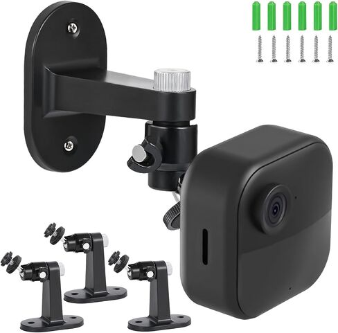 Sirmpuna 3 Pack Camera Mount for Blink Outdoor 2k+/Outdoor 4/(3rd Gen) XT3/BlinkXT2/XT/Mini/Mini2, 360° Adjustable Weather-Resistant Wall Mount Bracket with Mount Screws Included in Kuwait