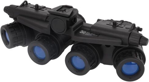 Tactical Night Vision Goggles Model GPNVG18 with Adjustable Helmet NVG Bracket Mount for Cosplay and Display, No Function (Black) in Kuwait