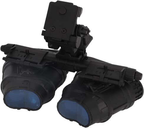 Tactical Night Vision Goggles Model GPNVG18 with Adjustable Helmet NVG Bracket Mount for Cosplay and Display, No Function (Black) in Kuwait