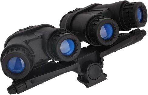 Tactical Night Vision Goggles Model GPNVG18 with Adjustable Helmet NVG Bracket Mount for Cosplay and Display, No Function (Black) in Kuwait