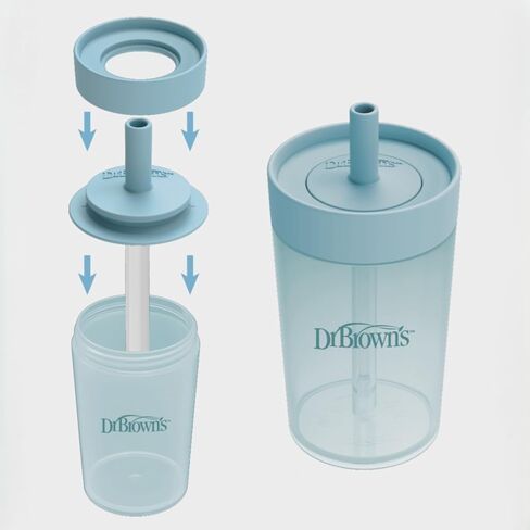 Dr. Brown's Straw Replacement Kit for Milestones Straw-to-360 Cup Set, BPA-Free, 1-Pack in Kuwait