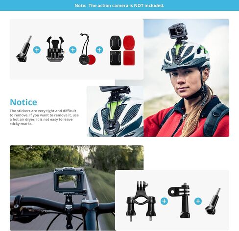 AKASO EK7000 Action Camera with 42 in 1 Action Camera Accessories Kit Bundle in Kuwait
