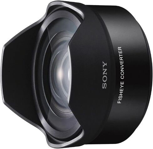 Sony VCLECF2 10-13mm f/2.8-22 Fisheye Lens Fixed Prime Fisheye Converter for Sony Mirrorless Cameras , Black | Converter for Mirrorless Cameras in Kuwait