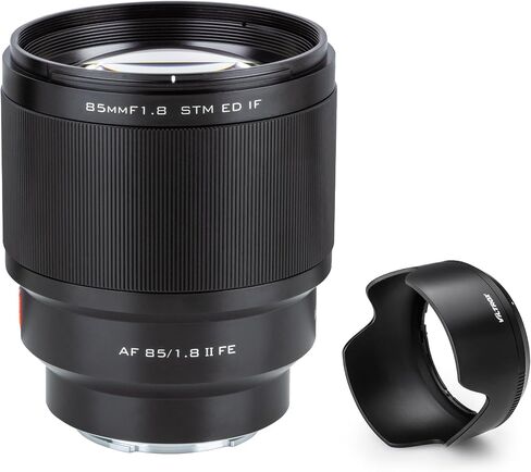 Viltrox AF 85mm F1.8 Mark II Full Frame Lens For Sony E-Mount, STM Telephoto Lens for Sony E-Mount Camera A6000-6700 ZV-E10 FX30 FX3 A7C A7RII A7SIII A7III A7RIII A7IV A7RIV A7RV A9 A1 ZVE1 A7CR A7CII in Kuwait