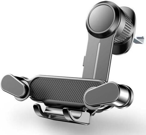 Air Vent Car Phone Holder for Mercedes Benz Classe A W176 2012-2018, Car Phone Holder Mount Air Vent Stable Grip, Anti-Slip Silicone, One Hand Operation,Black-Texture in Kuwait