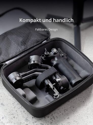 DJI RSC 2 Pro Combo - 3-Axis Gimbal Stabilizer for DSLR and Mirrorless Camera, Nikon Sony Panasonic Canon Fujifilm, Ronin SC, 3kg Payload, Image Transmission, Focus Motor - Black in Kuwait