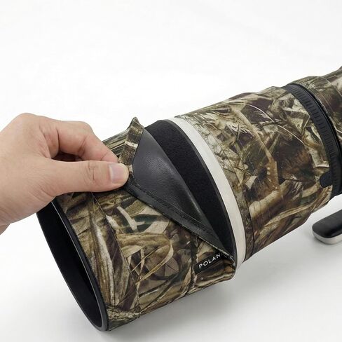 Rolanpro Waterproof Lens Camouflage Cover for Nikon Z 800mm F6.3 VR S - Camouflage Rain Cover Lens Protective Sleeve Easy Installation # 9 in Kuwait