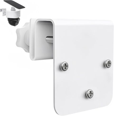 3 Pack Gutter Mount Bracket Compatible with Eufy SoloCam S340/E30/E42 and 4G LTE Cam S33, Stainless Steel Gutter Mount for Solar Security Camera, No-Drill Installation in Kuwait
