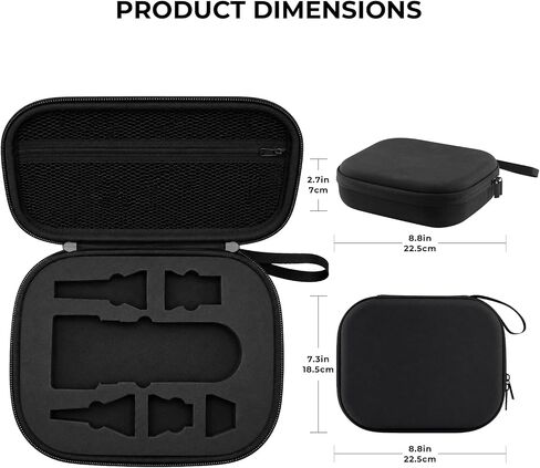 Compressed Air Duster Case, Portable Hard Storage, Case for WOLFBOX MegaFlow 100/MF100 Electric Air Duster, (Case Only) in Kuwait