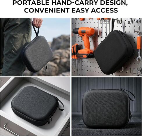 Compressed Air Duster Case, Portable Hard Storage, Case for WOLFBOX MegaFlow 100/MF100 Electric Air Duster, (Case Only) in Kuwait