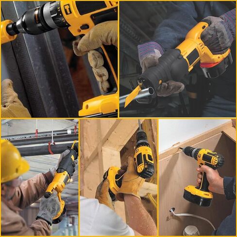 Battery Compatible with Dewalt 18V Cordless Power Tools 5.0Ah 2 Pack | Aftermarket replacement battery, fits DC9096, DC9098, DE9098, DE9096, DW9096. Non-OEM battery for 18V power tool series in Kuwait