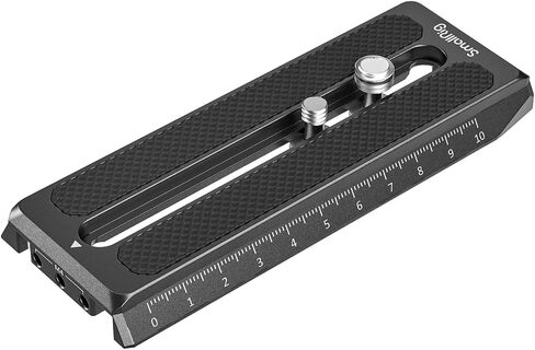 SMALLRIG Mount Plate for Manfrotto 501PL-Type, Quick Horizontal/Vertical Switching, Dual-Screw Anti-Twist Locking, Built-in Silicone Pad, with Double Head Wrench - 6318 in Kuwait