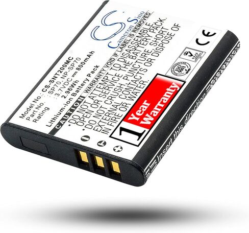 Estry Battery Replacement for MHS-FS2K MHS-FS3 MHS-TS20 MHS-TS20K MHS-TS22 4-261-368-01 4-261-368-01 in Kuwait