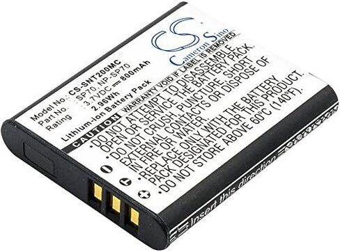 Estry Battery Replacement for MHS-FS2K MHS-FS3 MHS-TS20 MHS-TS20K MHS-TS22 4-261-368-01 4-261-368-01 in Kuwait