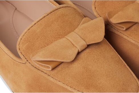Cole Haan Women's Payson Soft Bow Loafers, Biscuit Suede, 7.5-B US in Kuwait