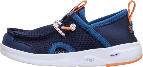 HEYDUDE Unisex Toddler Wally Hey2O Wander Slip On Mesh Shoe, Navy Size 10 | Built for Water, Lightweight with Quick Dry in Kuwait