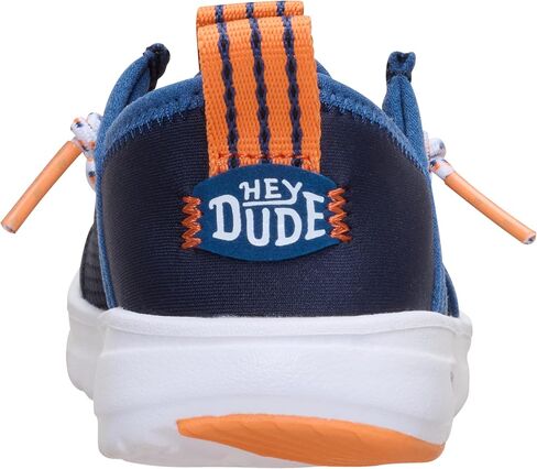 HEYDUDE Unisex Toddler Wally Hey2O Wander Slip On Mesh Shoe, Navy Size 10 | Built for Water, Lightweight with Quick Dry in Kuwait