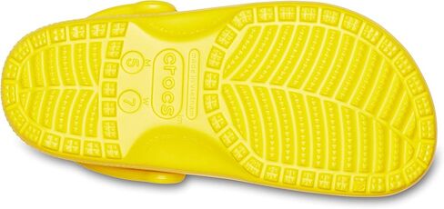 Crocs Men's and Women's Classic Clog, Lemon, 8 Women/6 Men in Kuwait