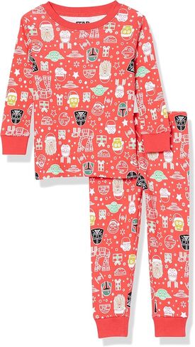 Amazon Essentials Disney | Marvel | Star Wars Boys and Toddlers' Snug-Fit Cotton Pajama Sleepwear Sets in Kuwait
