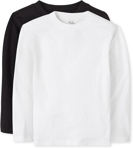 The Children's Place Baby Boys' and Toddler Basic Long Sleeve Tees in Kuwait