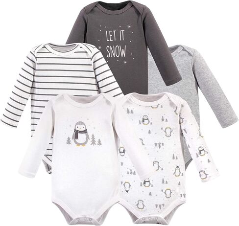 Hudson Baby Unisex Baby Cotton Bodysuits in Kuwait