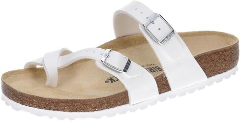 Birkenstock Classic Mayari Women's Toe Separator Sandals, White, 12.5 Women in Kuwait