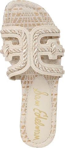 Sam Edelman Women's Bay Twist Slide Sandal Modern Ivory 7.5 M in Kuwait