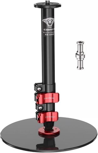 IFOOTAGE A400 Round Base Monopod Stand 79" Aluminum Tripod | Studio Light Stand with Flat Base for DSLR Camera Video Light Live Streaming Vlogging, Payload 10kg/22lb in Kuwait