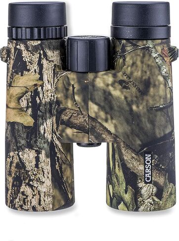Carson JR Series 10x42mm Mossy Oak Camouflage Waterproof Binoculars for Hunting, Bird Watching, Sight Seeing, Safari, Surveillance, Sporting Events, Concerts and Other Outdoor Adventures (JR-042MO) in Kuwait