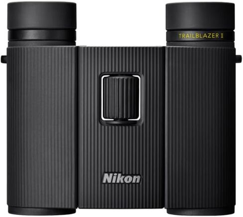Nikon Trailblazer II 10x25 Binoculars Bundle (Black) | Multi-Coated Optics, waterproof Construction, fogproof Performance, multilayer-Coated Lenses, (2 items) in Kuwait