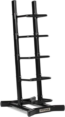 Titan Fitness Functional Swing Bag Storage Rack, Holds 5 Bags, Cardio Gym Equipment Storage Power Bag Rack in Kuwait