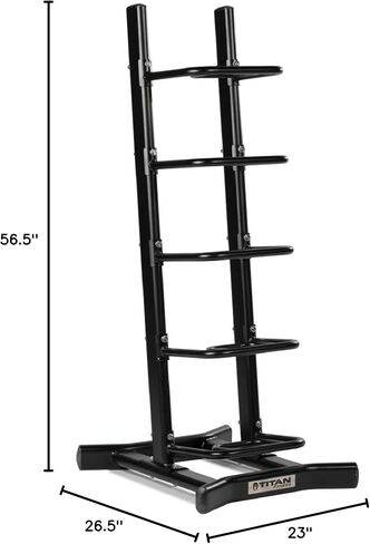 Titan Fitness Functional Swing Bag Storage Rack, Holds 5 Bags, Cardio Gym Equipment Storage Power Bag Rack in Kuwait