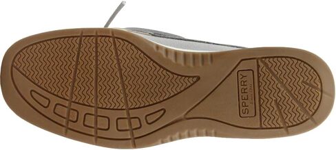 Sperry Womens Angelfish Linen Boat Flats Casual - Grey in Kuwait