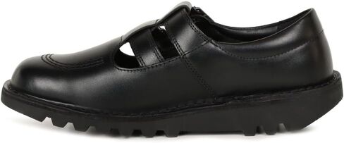 Kickers Women's Kick T Bar Double Leather Shoes, in Kuwait