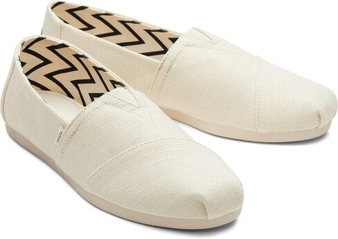 TOMS Women's Alpargata Espadrille Loafer Flat, Warm Natural, 6.5 in Kuwait