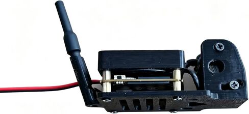 Camera Gimbal Holder Video Transmission Mount for DJI O4 Air Unit | 3D Printed PETG Camera Fixed Bracket Image Transmission Mount with 12V 14000RPM Cooling Fan for FPV Drone/RC Car in Kuwait
