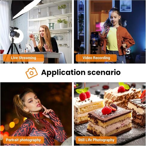 Godox LA300Bi Bi-Color LED Video Light,330W Continuous Lighting 2800-6500K 11 FX Effects, Support App Control, Bowens Mount Studio Video Light for Live Streaming, Protrait Photography in Kuwait