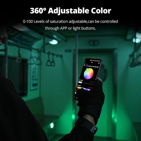 ZHIYUN FIVERAY M20C Combo RGB Video Light, 20W Portable LED Light | for Content Creation, HSI Full Color, CCT 2500K-10000K, TLCI 96+, 16 Effects, Magnetic & App, USB-C PD in Kuwait