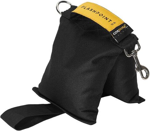Flashpoint 15 lbs Water-Resistant Cordura Nylon Saddle Shot Bag, Black in Kuwait