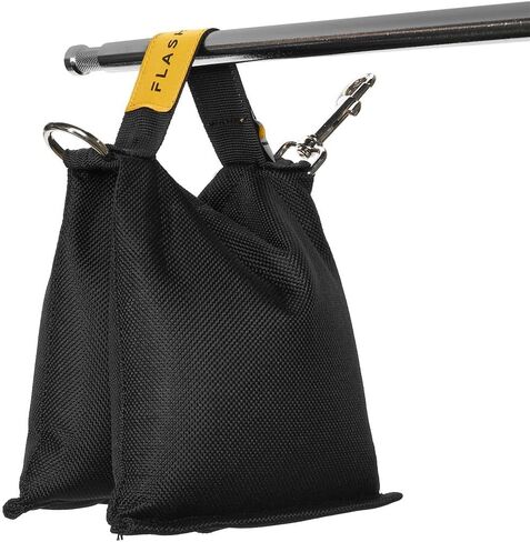 Flashpoint 15 lbs Water-Resistant Cordura Nylon Saddle Shot Bag, Black in Kuwait