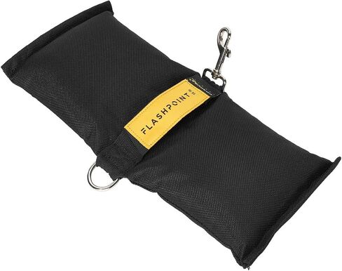 Flashpoint 15 lbs Water-Resistant Cordura Nylon Saddle Shot Bag, Black in Kuwait