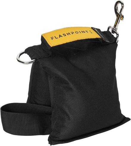 Flashpoint 15 lbs Water-Resistant Cordura Nylon Saddle Shot Bag, Black in Kuwait